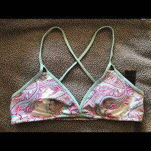 NWT B Swim bikini top